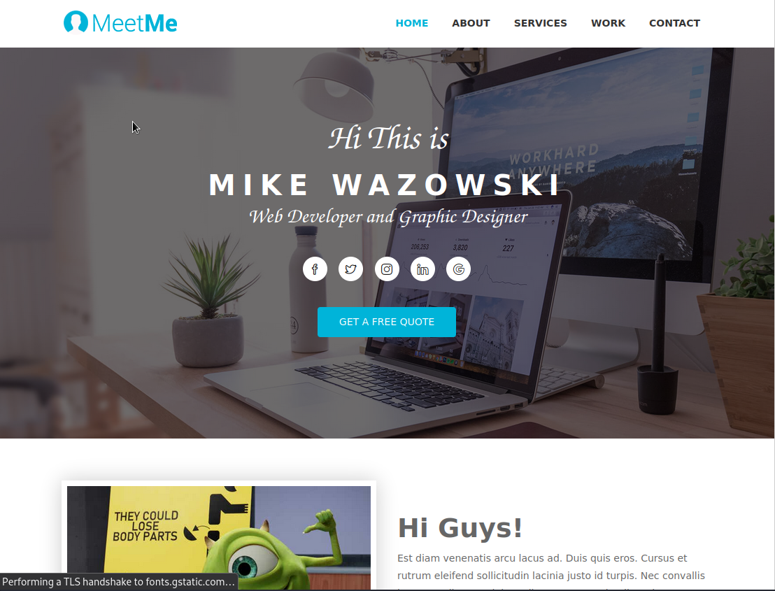 mike's super cool site
